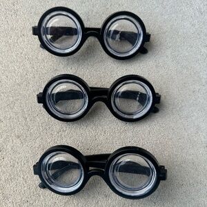 Halloween Black Costume Glasses